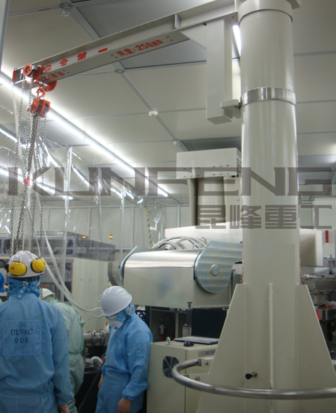 无尘室专用洁净悬臂起重机