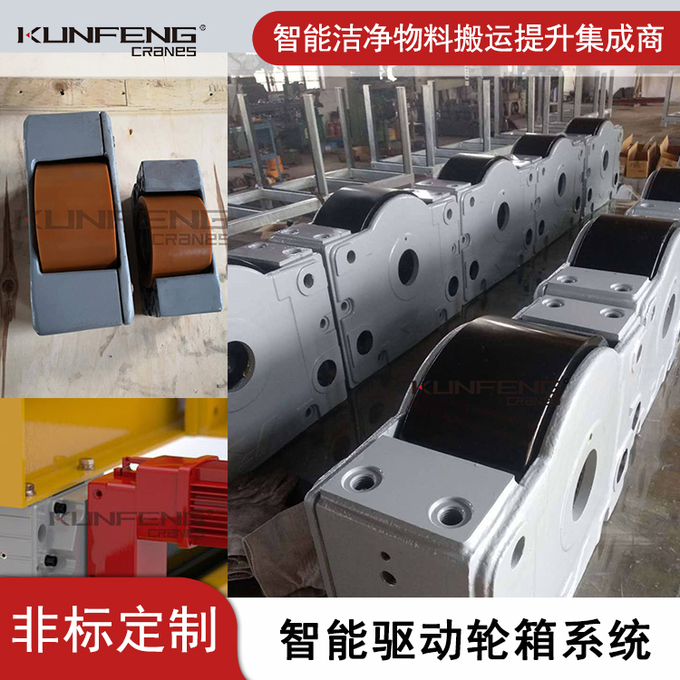 双轮缘行走轮箱